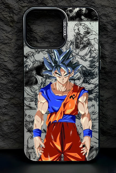 Fashion Anime Dragon Balls Gokus Laser Phone Case