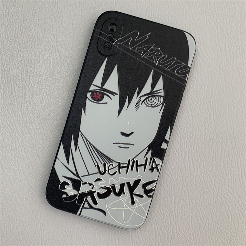Étui de téléphone portable créatif peint à la main Naruto