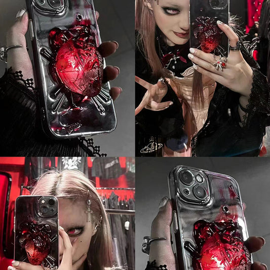 Gothic anime crazy phone case