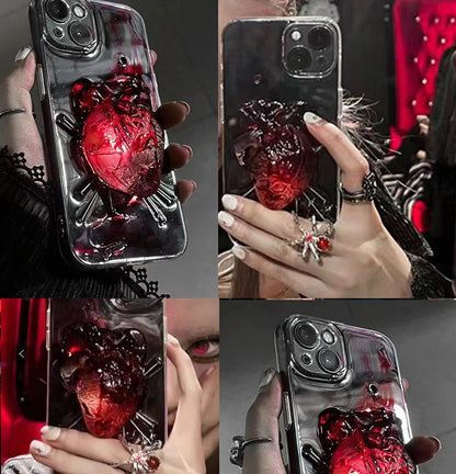 Gothic anime crazy phone case