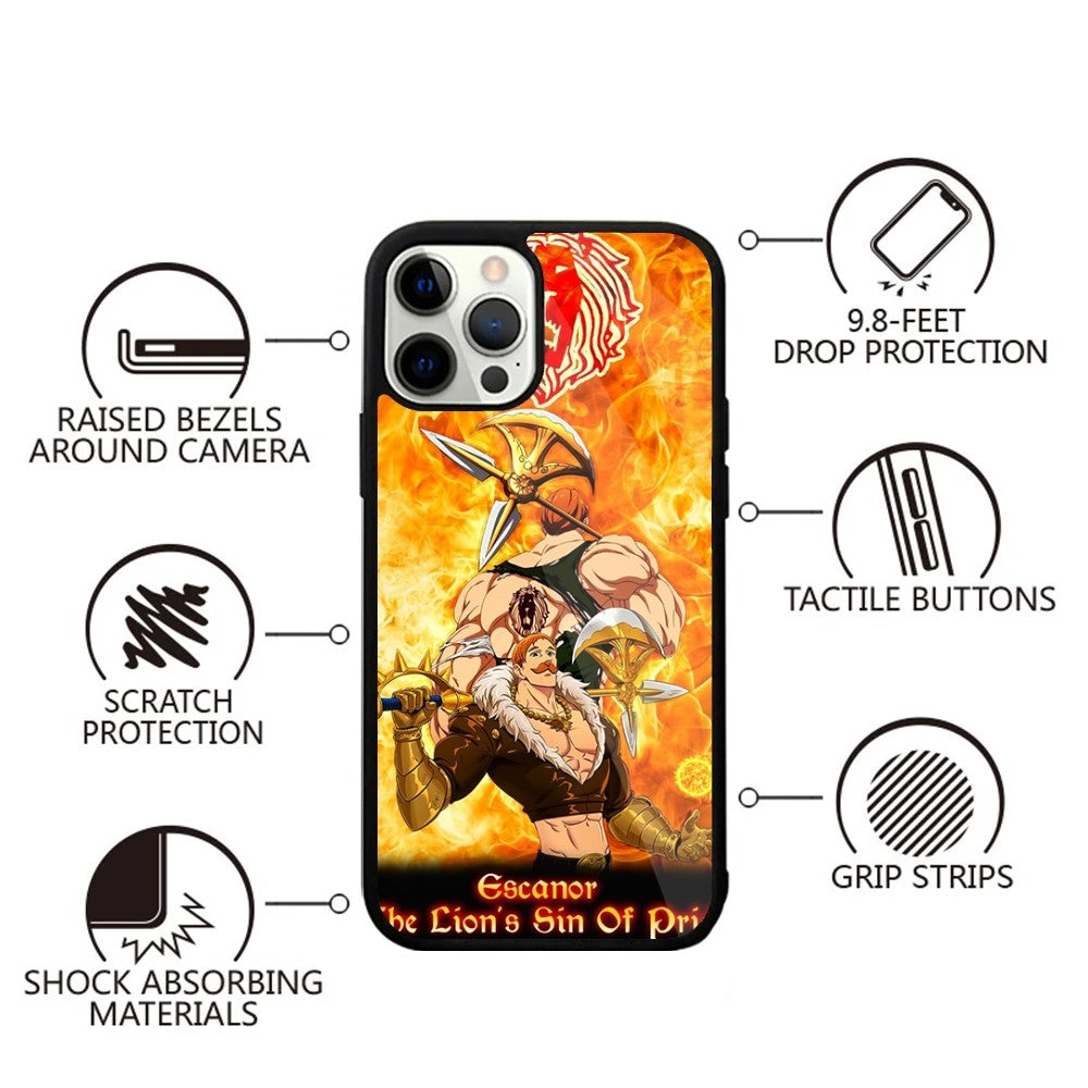 Seven deadly sins Phone Case