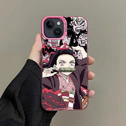 Handgefertigte Kimetsu no Yaiba Demon Slayer Handyhülle