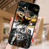 Fashion Anime Dragon Balls Gokus Laser Phone Case