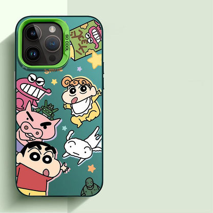 Action Kamen&Crayon Shin-chan anime phone case