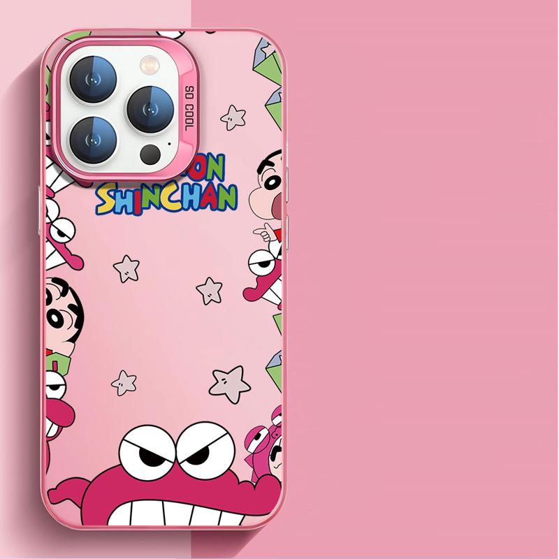 Action Kamen&Crayon Shin-chan anime phone case