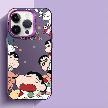 Action Kamen&Crayon Shin-chan anime phone case