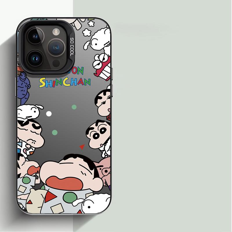 Action Kamen&Crayon Shin-chan anime phone case