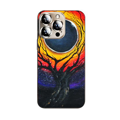 2024 US Total Solar Eclipse Customized Phone Case