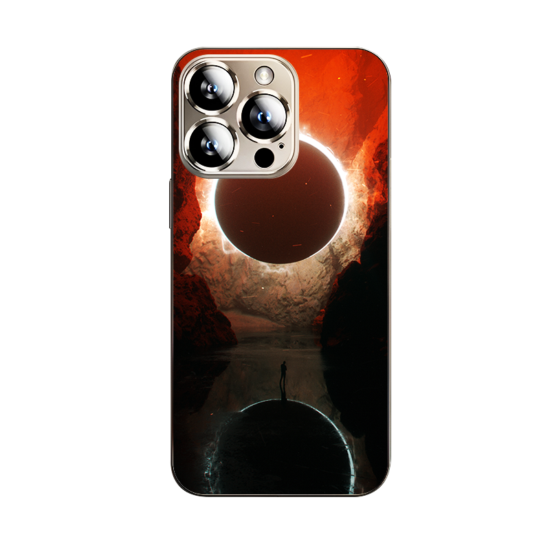 2024 US Total Solar Eclipse Customized Phone Case