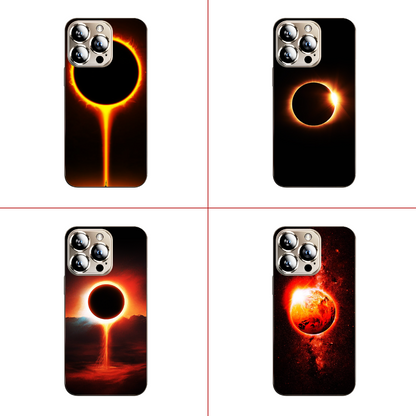 2024 US Total Solar Eclipse Customized Phone Case