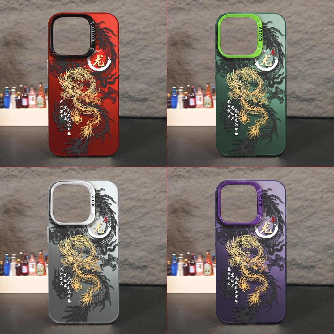 Illusory Color Chinese Dragon Cover Phone Case