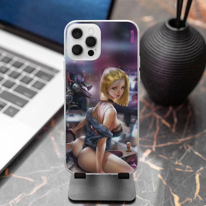 Android18 Full LED Case iPhone RGB Light Up