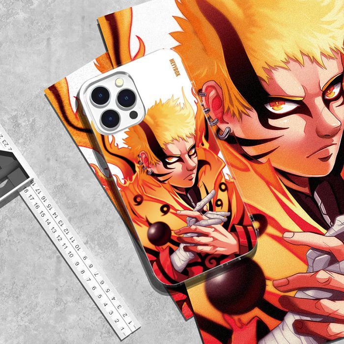 Naruto Baryon Mode LED iPhone Case RGB Light Up iPhone 11 Pro Max