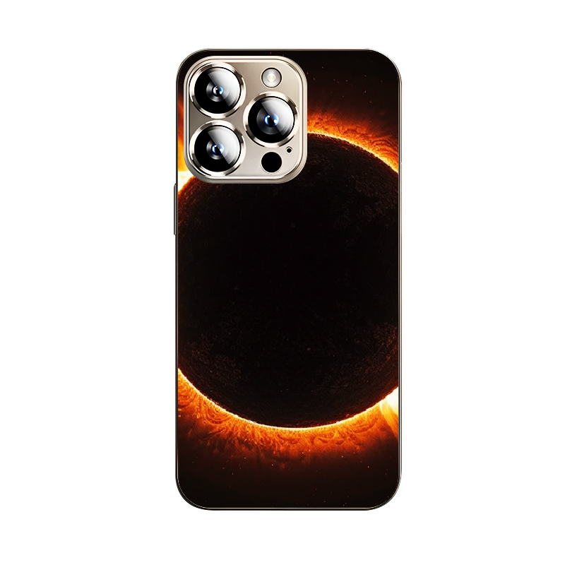 2024 US Total Solar Eclipse Customized Phone Case