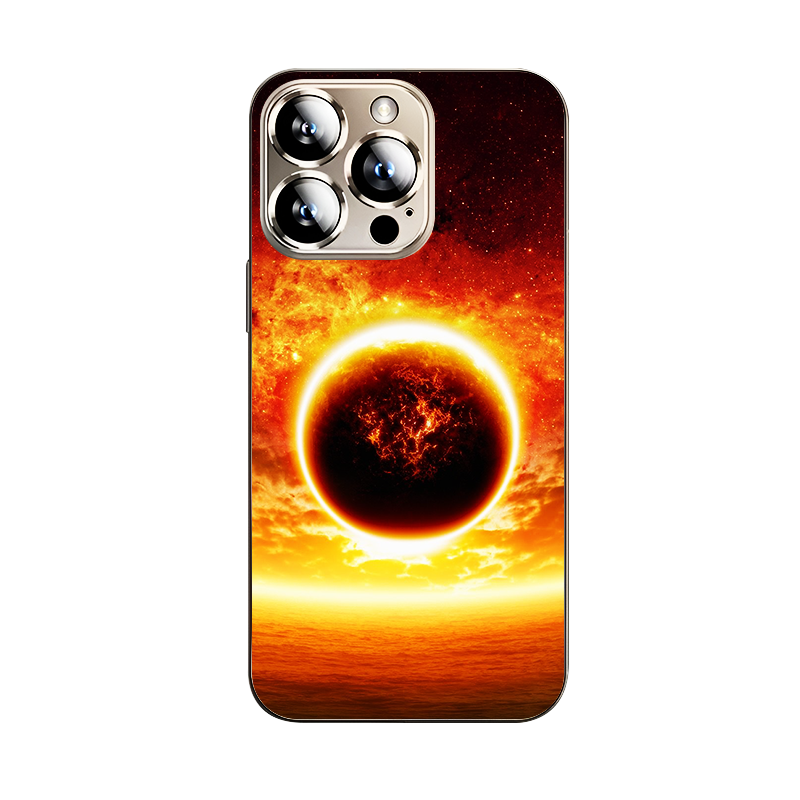 2024 US Total Solar Eclipse Customized Phone Case