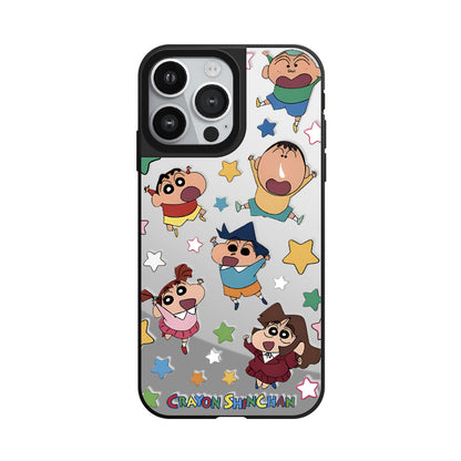 Action Kamen&Crayon Shin-chan anime phone case