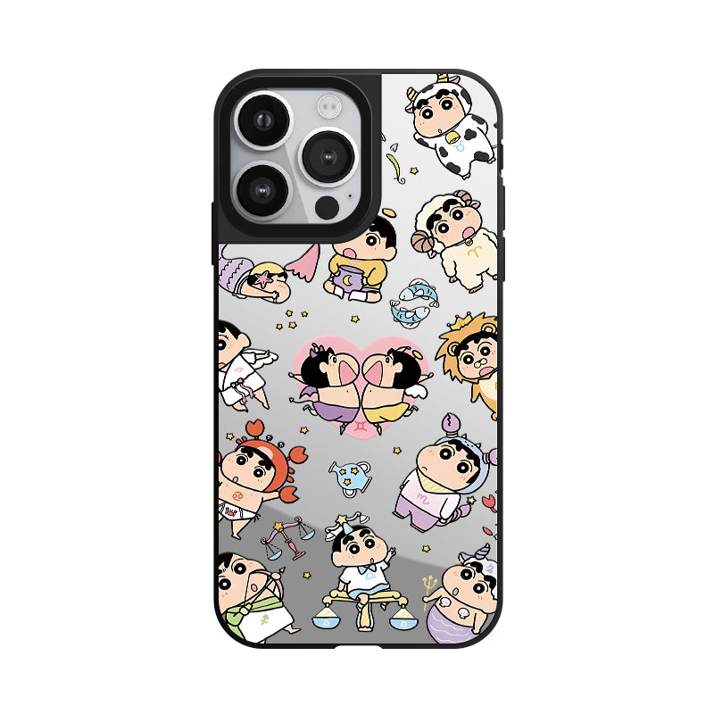 Action Kamen&Crayon Shin-chan anime phone case