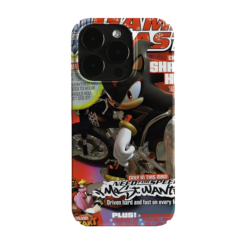 Nick the Hedge-hog Anime Phone Case