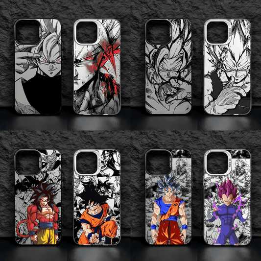 Étui de téléphone laser à la mode Dragon Balls Gokus 