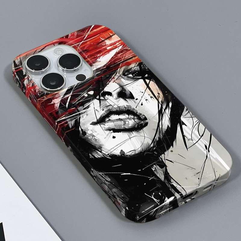 Gothic anime crazy phone case