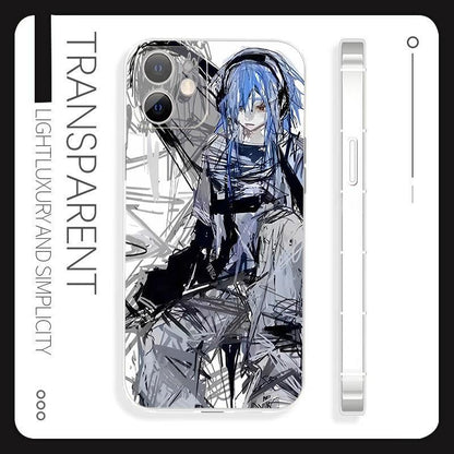 Gothic anime crazy phone case