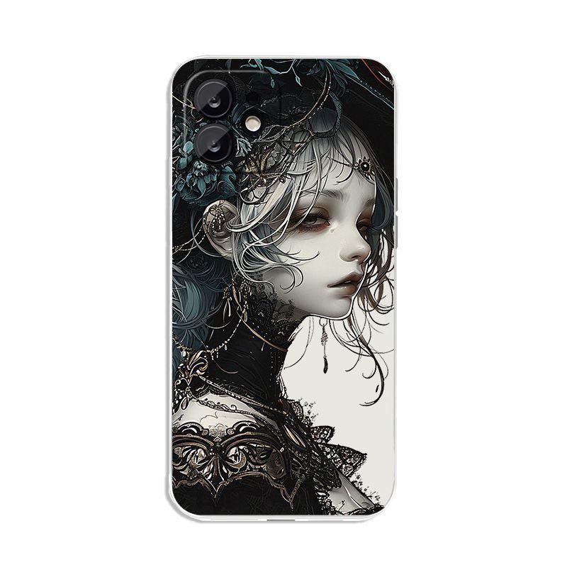 Gothic anime crazy phone case