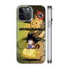 Fashion Anime Dragon Balls Gokus Laser Phone Case