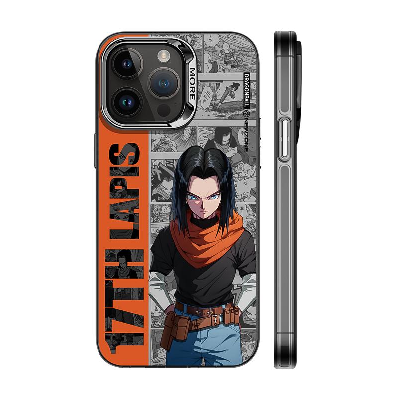 Fashion Anime Dragon Balls Gokus Laser Phone Case