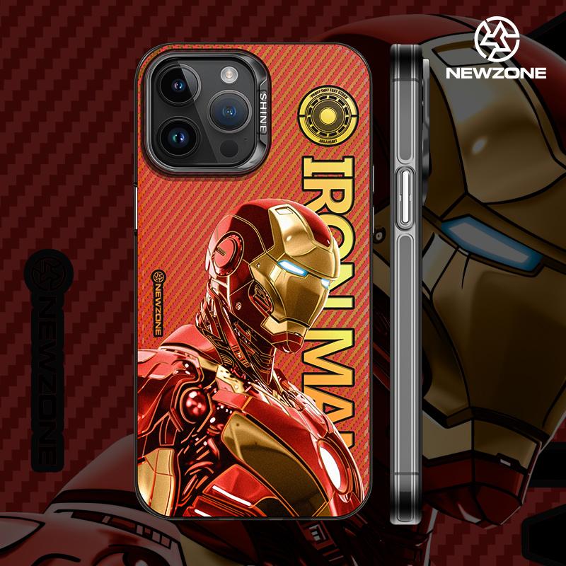 iron man spider man mobile phone case