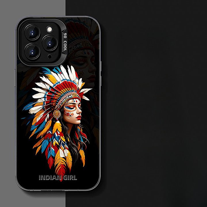 Medieval Retro American Indian Phone Case