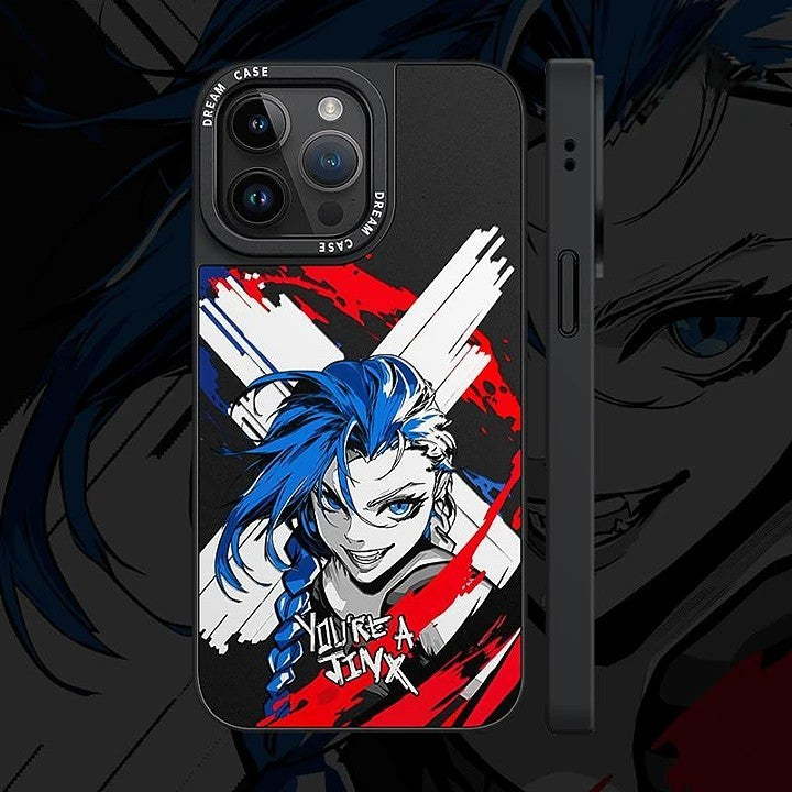 LOL-Jinx-Fashion Anime-Case-for-League of Legends