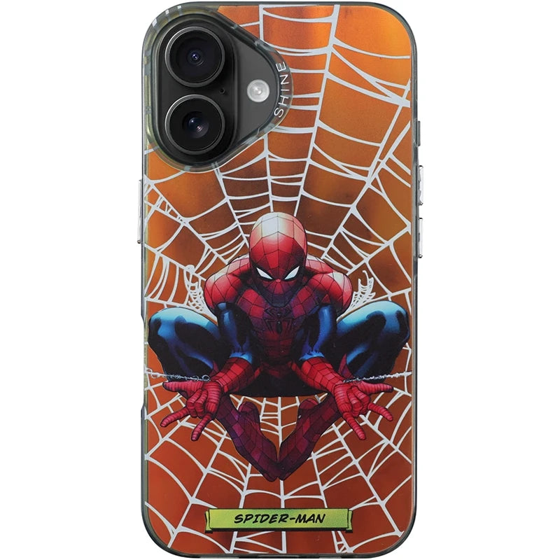 Bronzing Marvel Spider-Man Iron Man Handyhülle