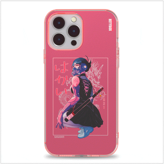 Bionic Girl Colorido RGB Case for iPhone
