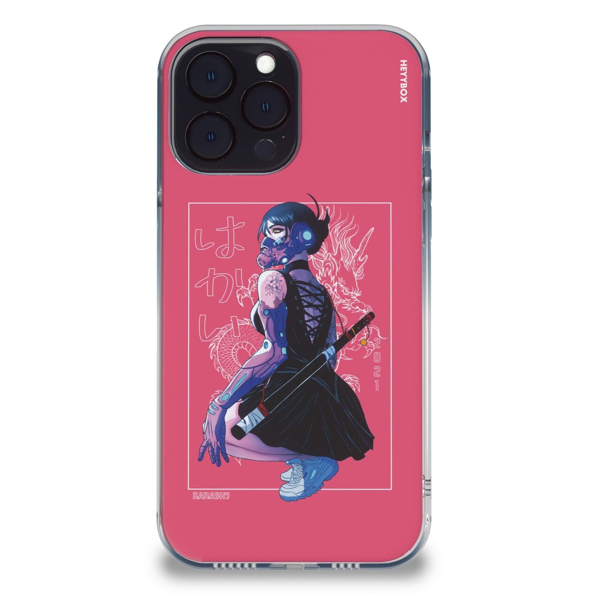 Bionic Girl Colorido RGB Case for iPhone