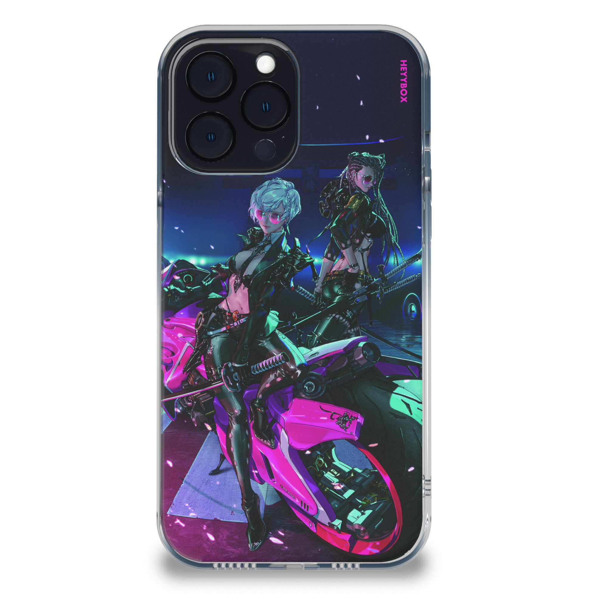 Onna-Bugeisha-Motor RGB Case for iPhone