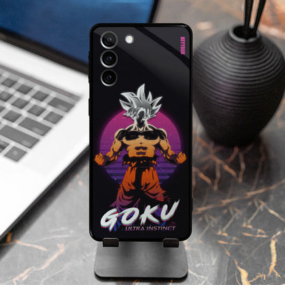 Retro Goku Altra Instic Glowing LED Samsung Case RGB Light Up