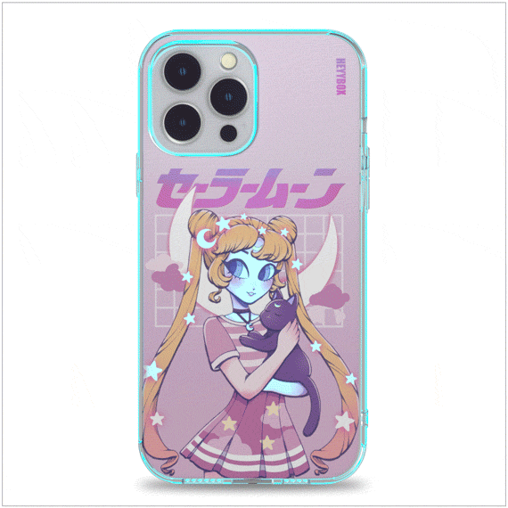 Sailor Moon and Luna RGB Case for iPhone