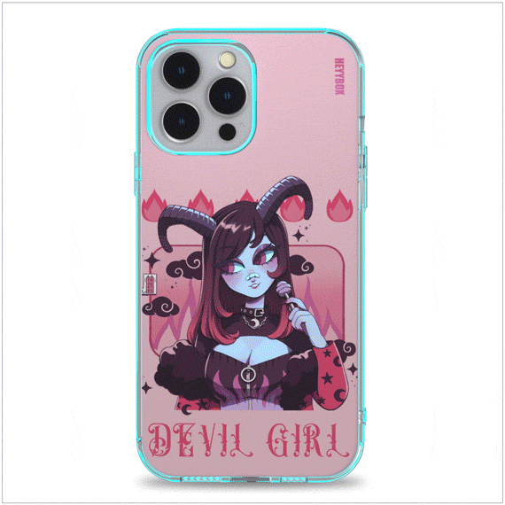 Devil Girl RGB Case for iPhone