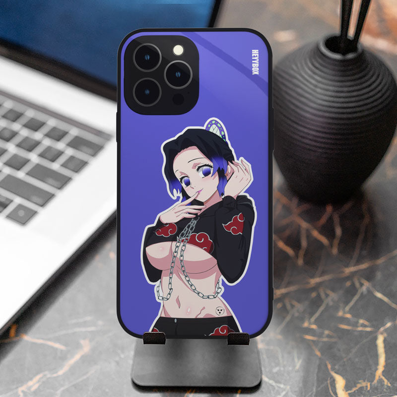 Akatsuki Shinobu LED iPhone Case with Black Frame iPhone 12 Pro Max