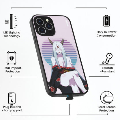 Akatsuki Kaguya RGB Case for iPhone