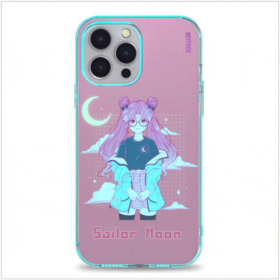 Sailor Moon with Pink Hair RGB Case for iPhone