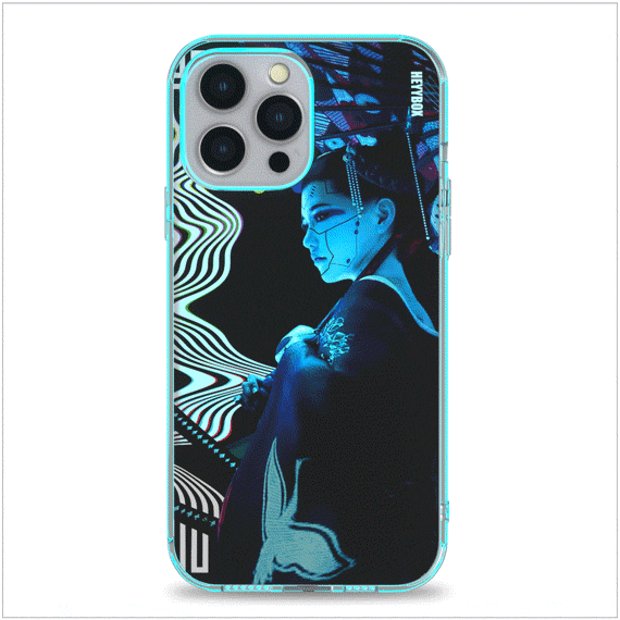 Chinese Girl RGB Case for iPhone