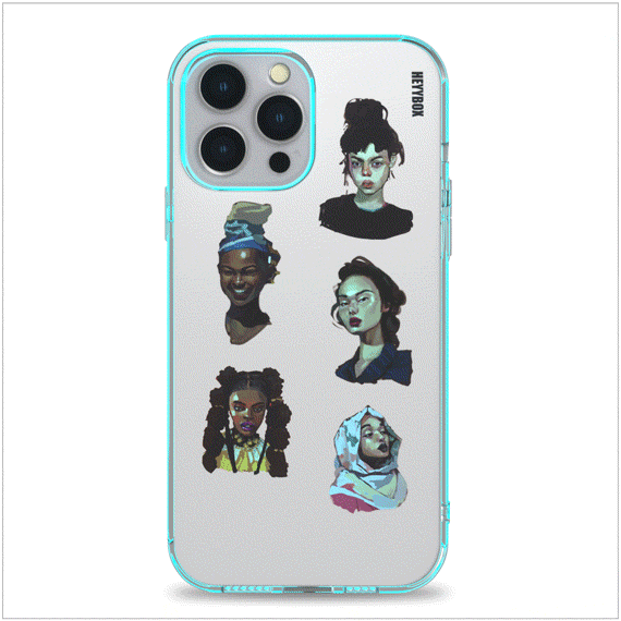 Portraits RGB Case for iPhone
