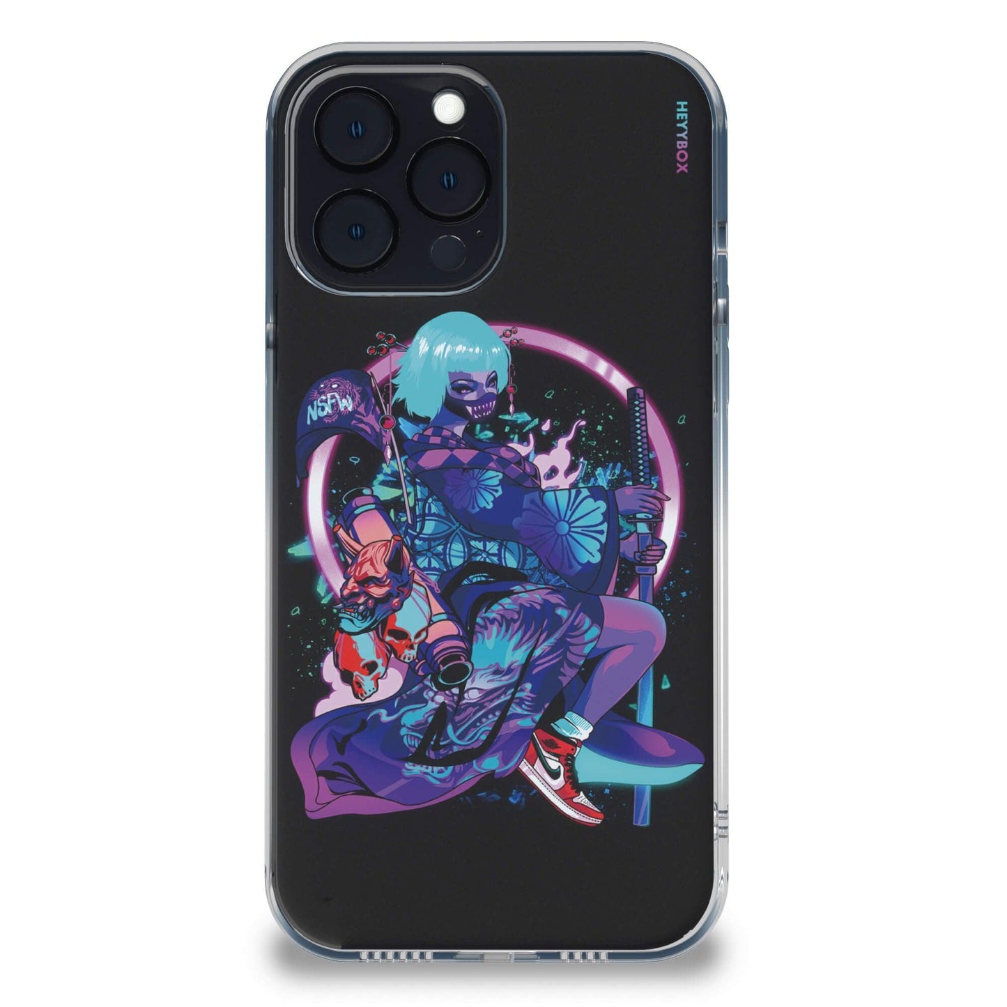 Demon Hyped Geisha RGB Case for iPhone