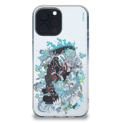 Skull Girl RGB Case for iPhone