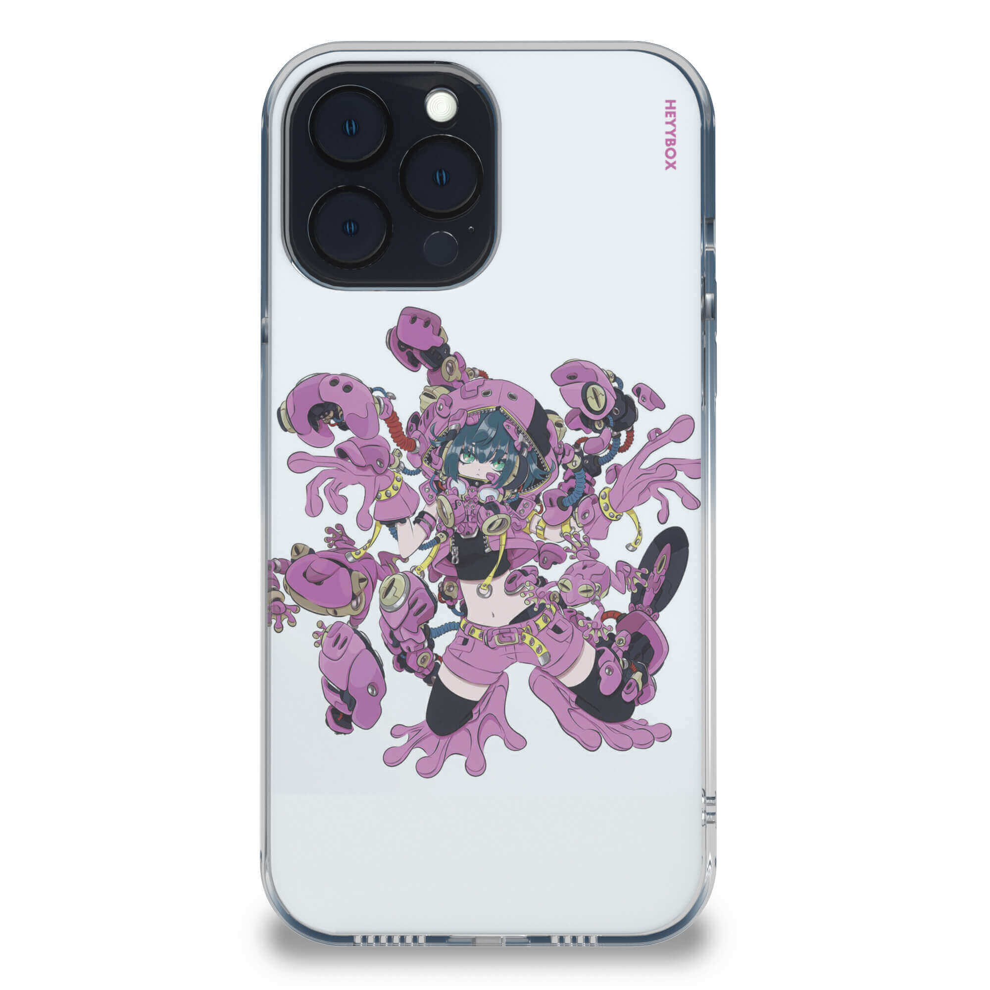 Mechanical Boxing Girl RGB Case for iPhone