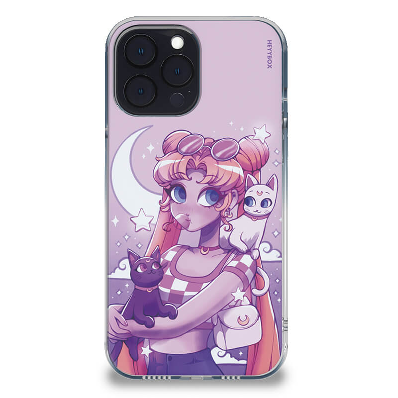 Sailor Moon Usagi LED Light Up RGB iPhone Case