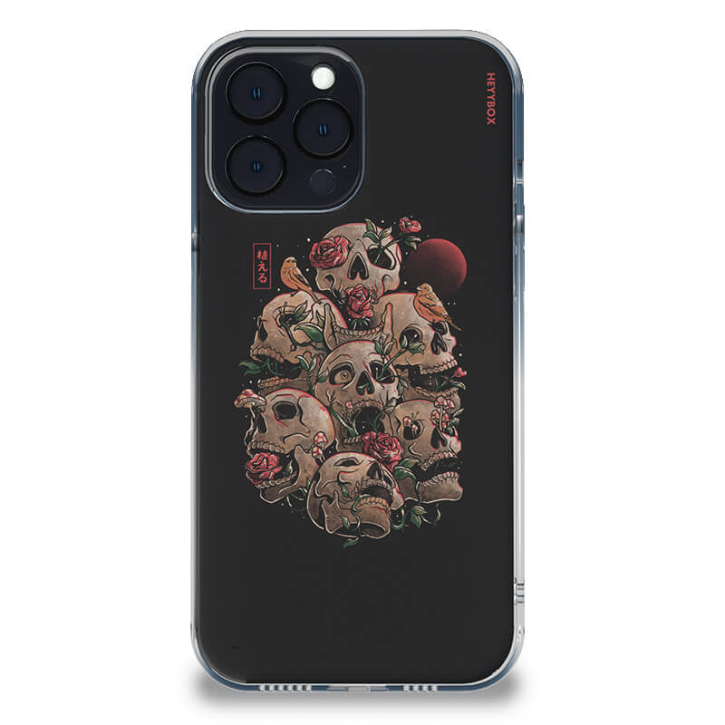 Life Grows Through Death RGB Case for iPhone