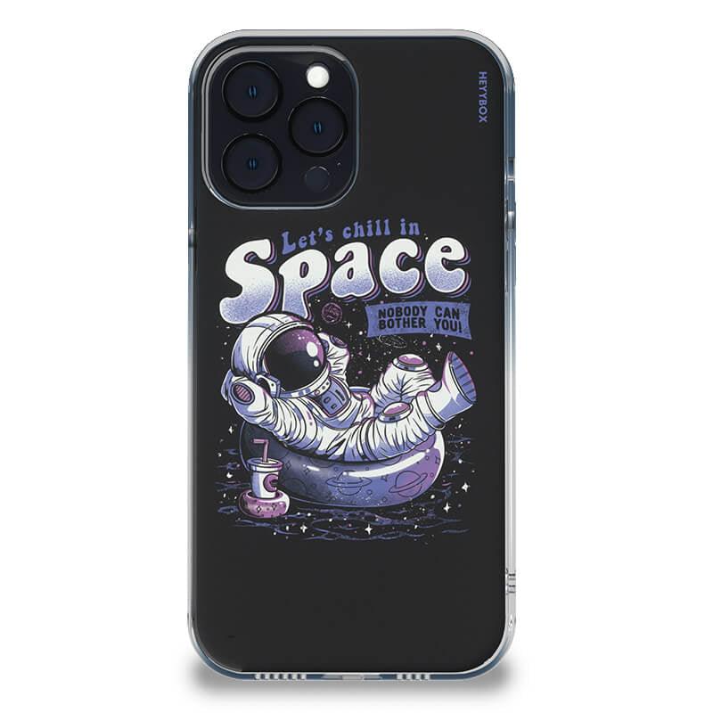 Chilling in Space RGB Case for iPhone