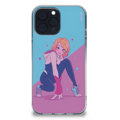 Spiderman Girl RGB Case for iPhone